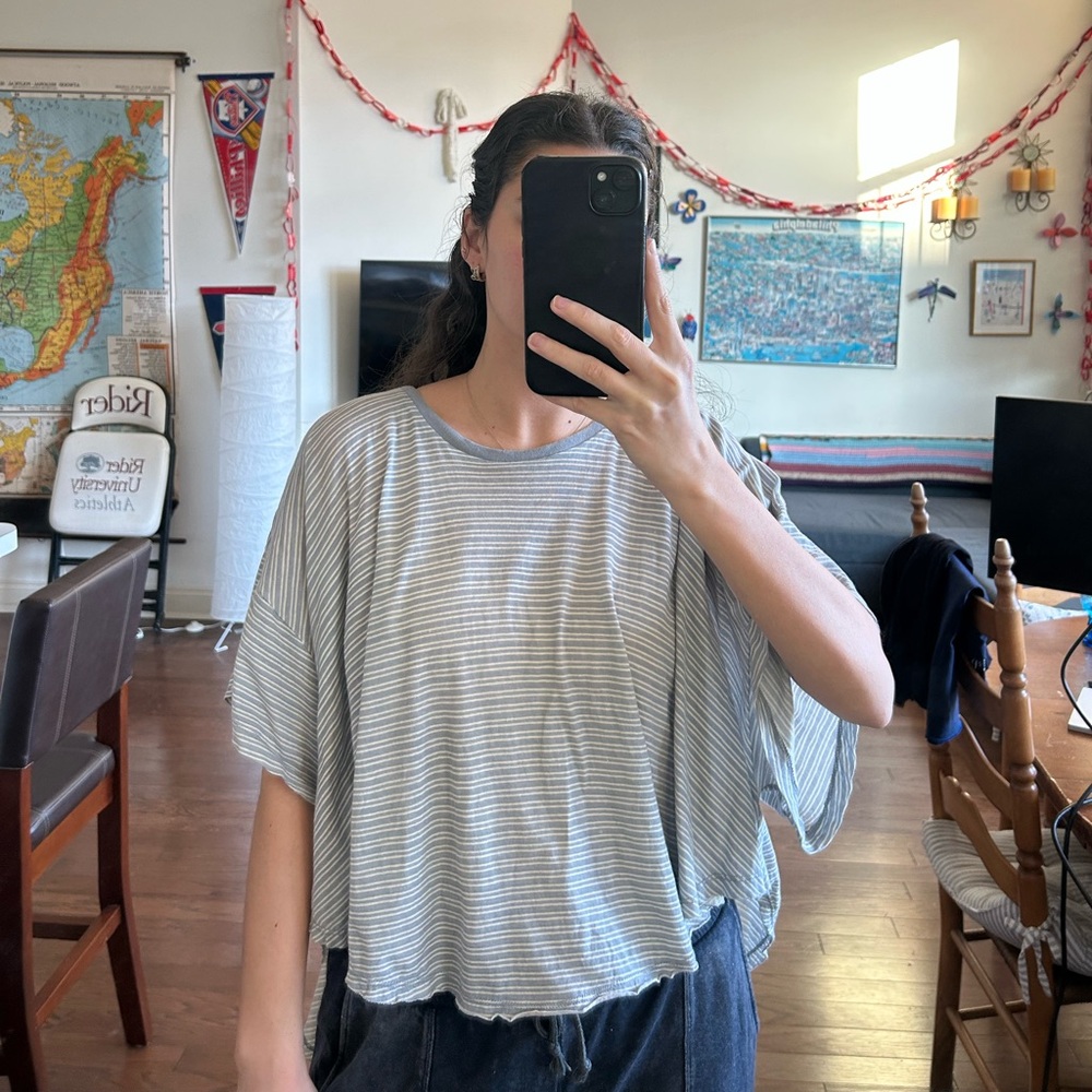Urban Outfitters Out From Under Striped Dolman Flowy Top